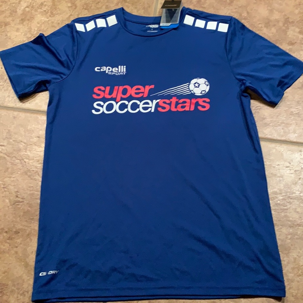 NWT Capellini Sport soccer shirt size small